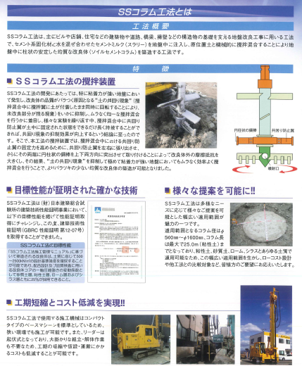SSコラム工法イメージ