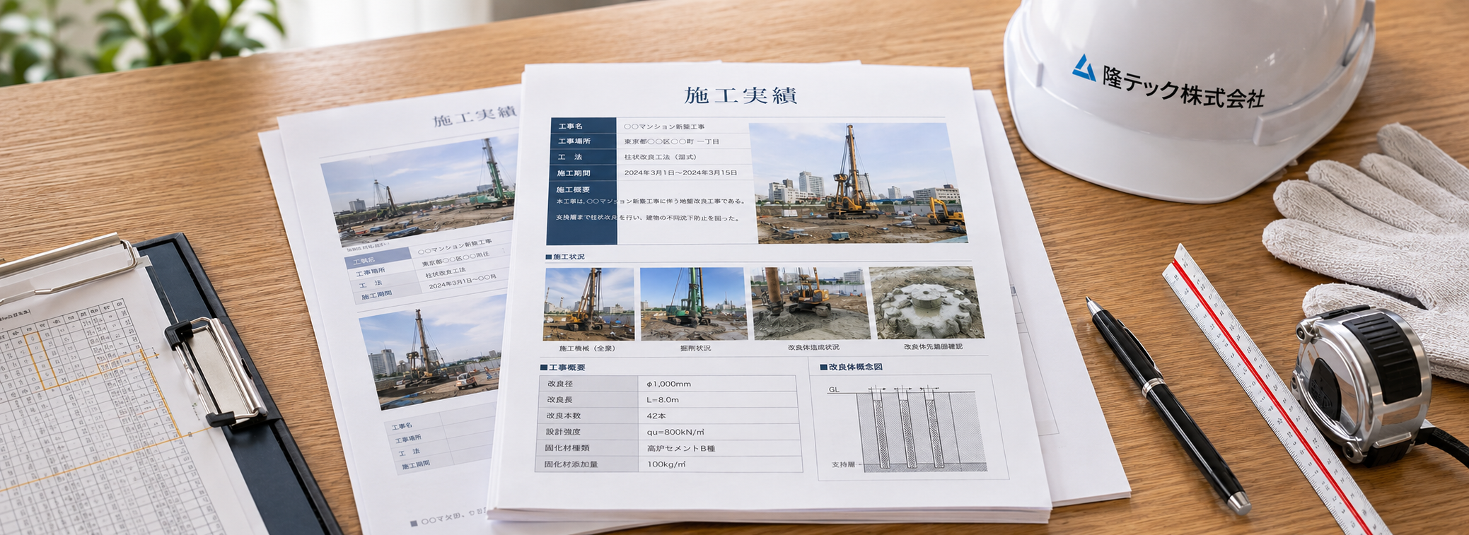 隆テック株式会社 施工実績