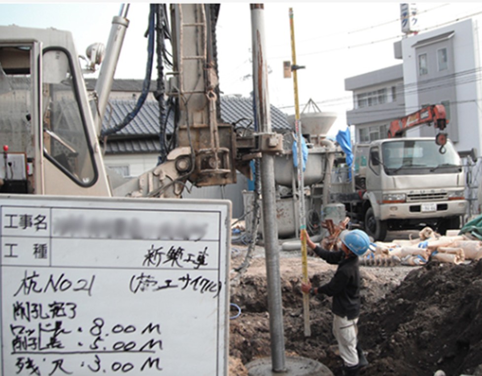 SSコラム工法の施工実績